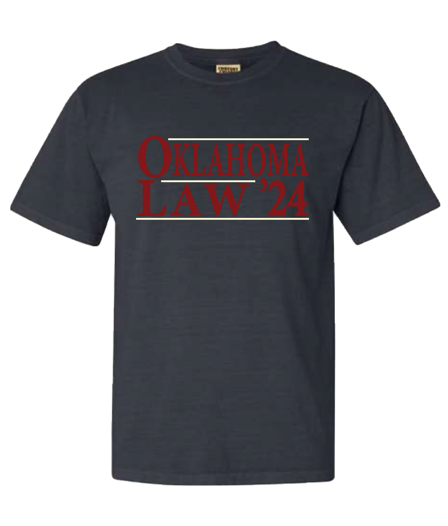 Oklahoma Law '24 campaign style (can customize year) t-shirt