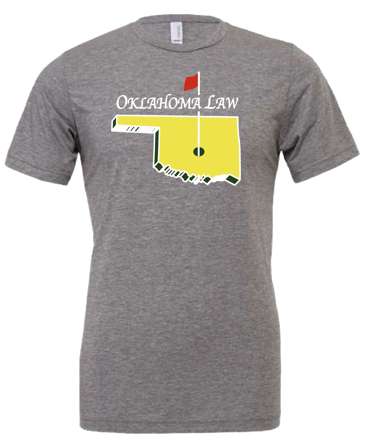Oklahoma Law OK Golf t-shirt