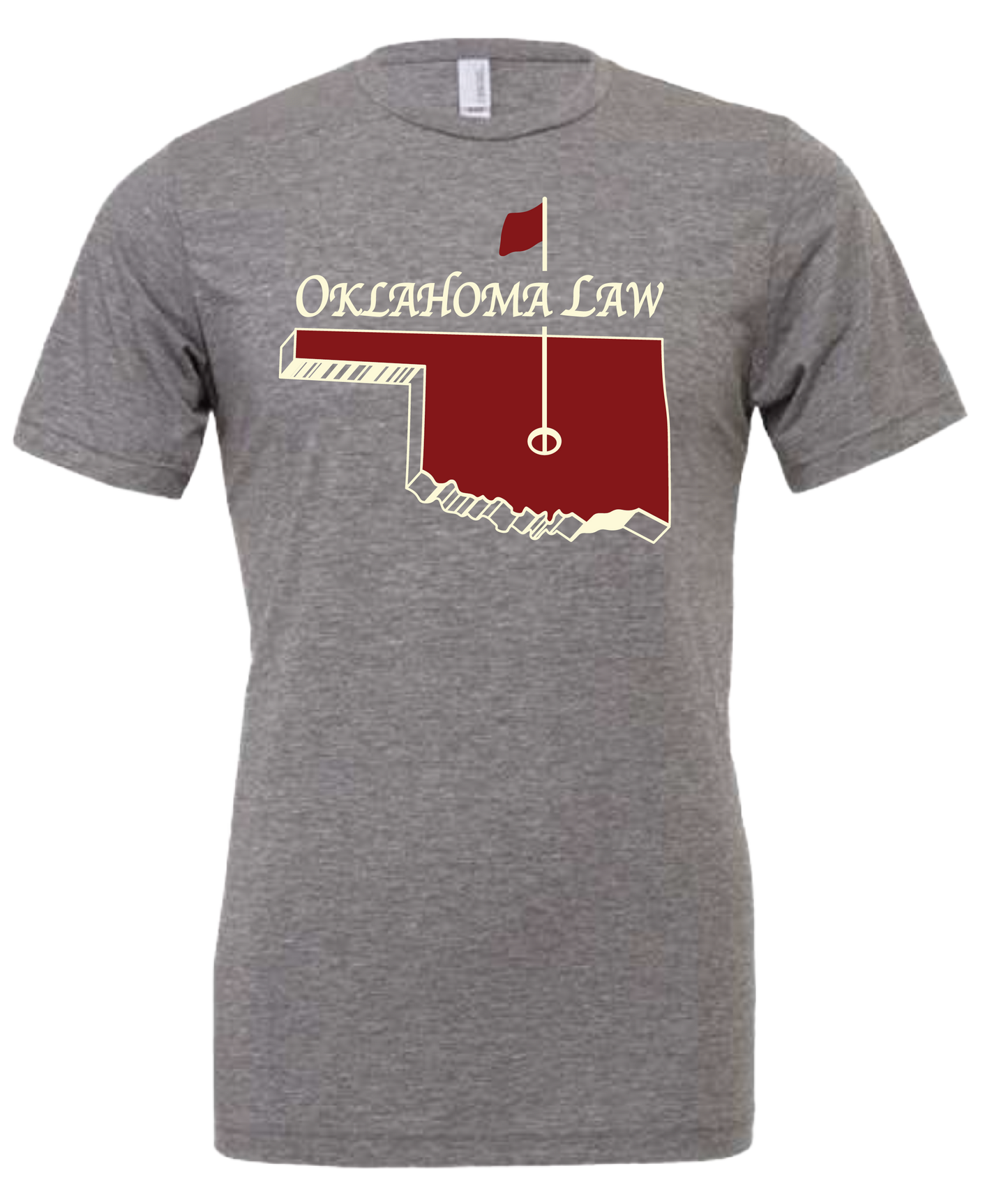 Oklahoma Law OK Golf t-shirt