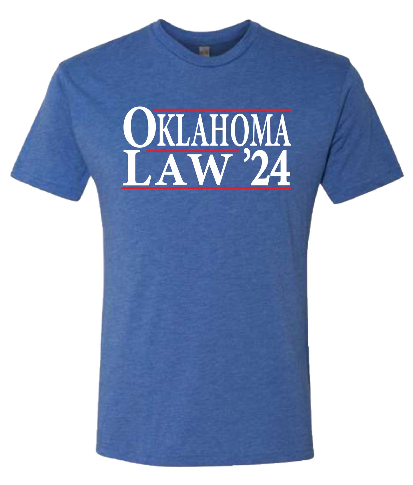 Oklahoma Law '24 campaign style (can customize year) t-shirt