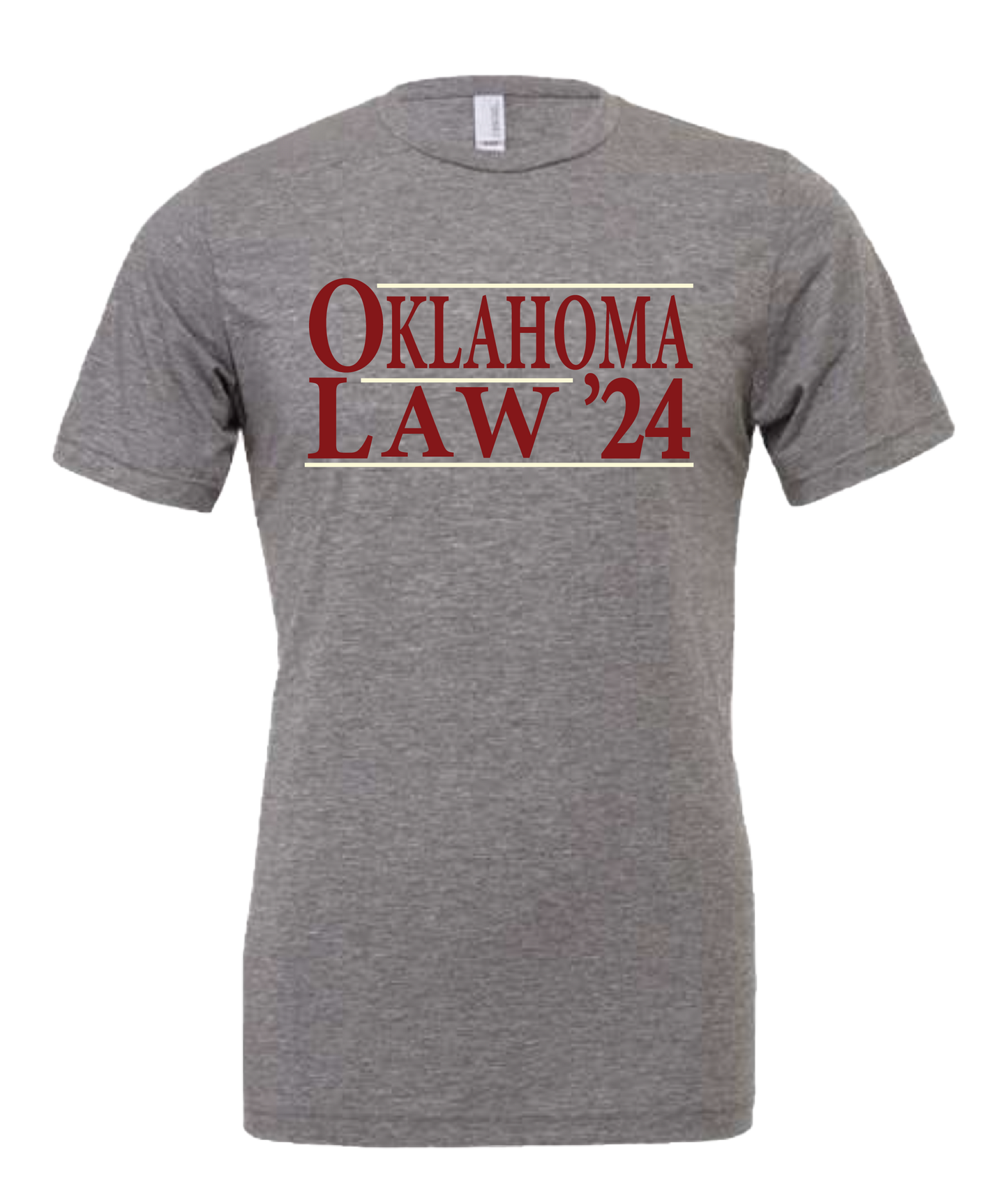 Oklahoma Law '24 campaign style (can customize year) t-shirt