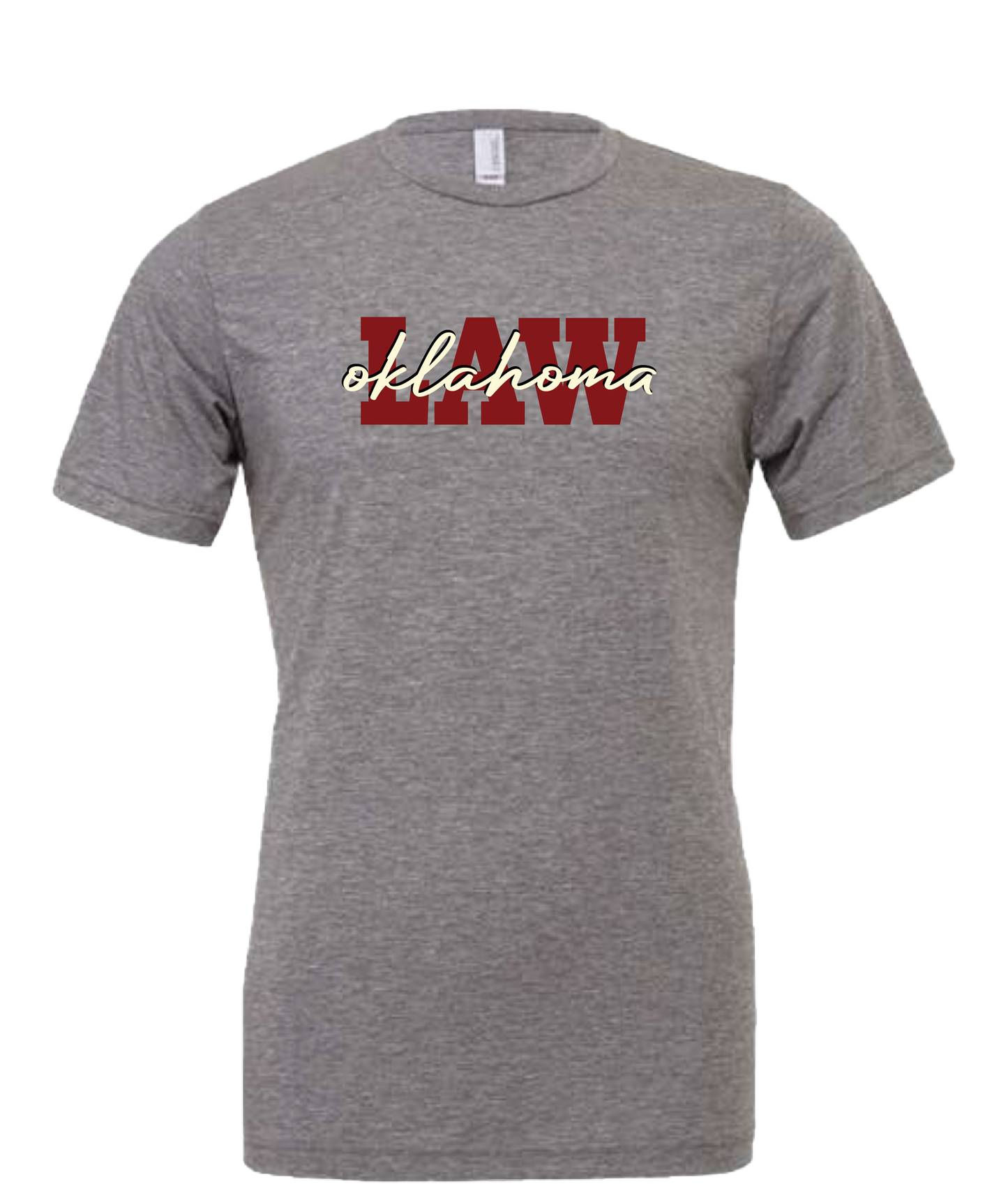 Oklahoma Law script t-shirt