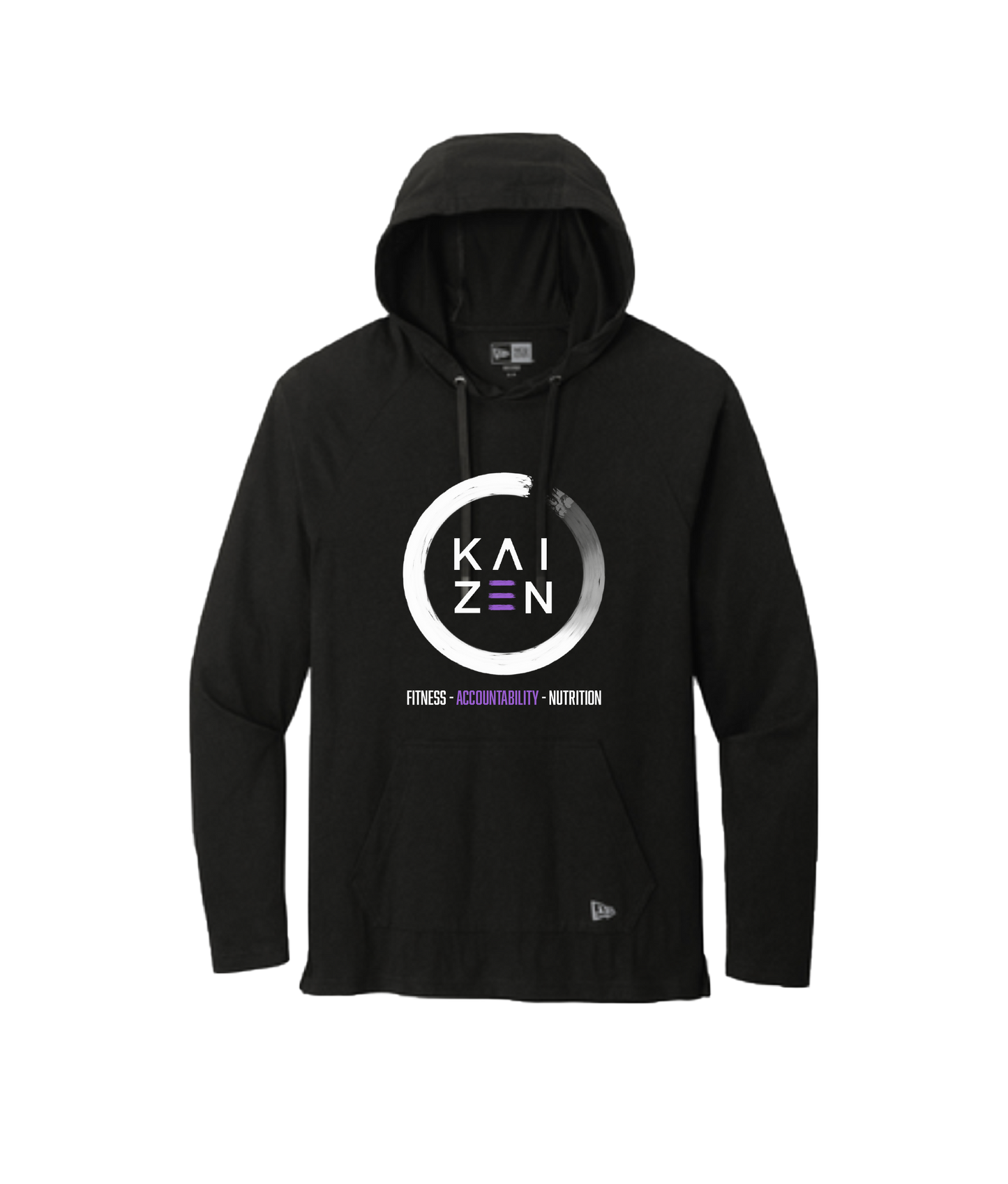 Kaizen logo tri-blend hoodie