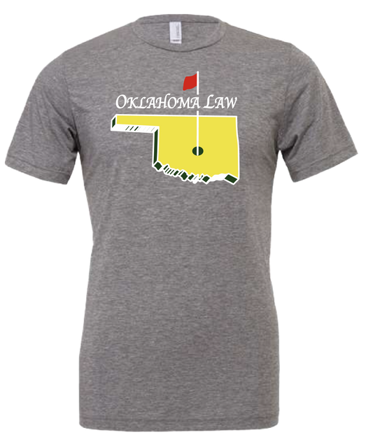 Oklahoma Law OK Golf t-shirt