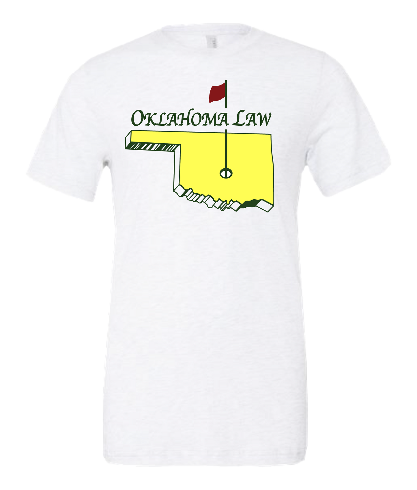 Oklahoma Law OK Golf t-shirt