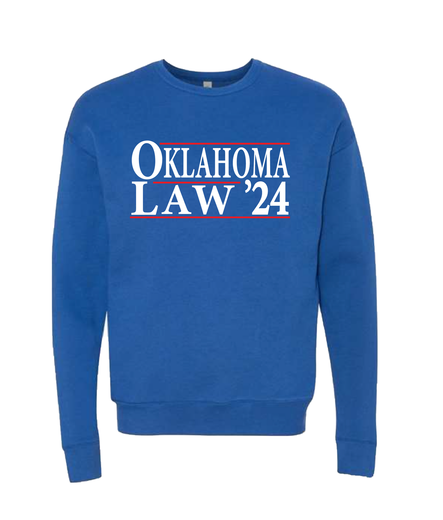 Oklahoma Law '24 campaign style (can customize year) sweatshirt