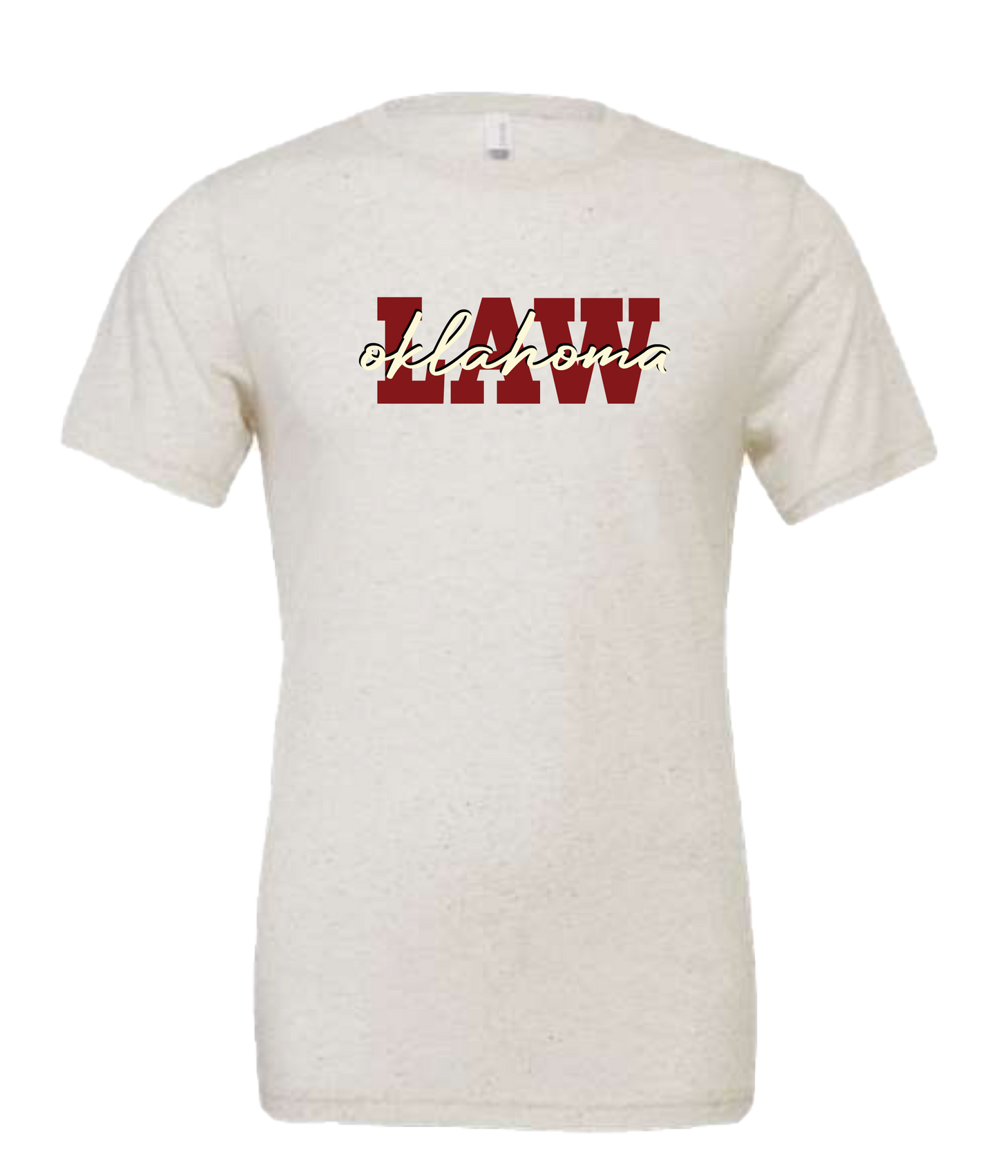 Oklahoma Law script t-shirt