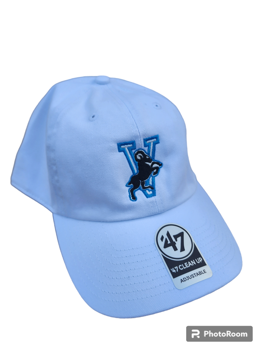 47 brand V athletic logo hat