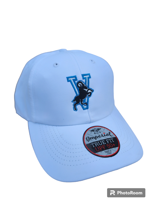 V athletic logo Imperial performance hat